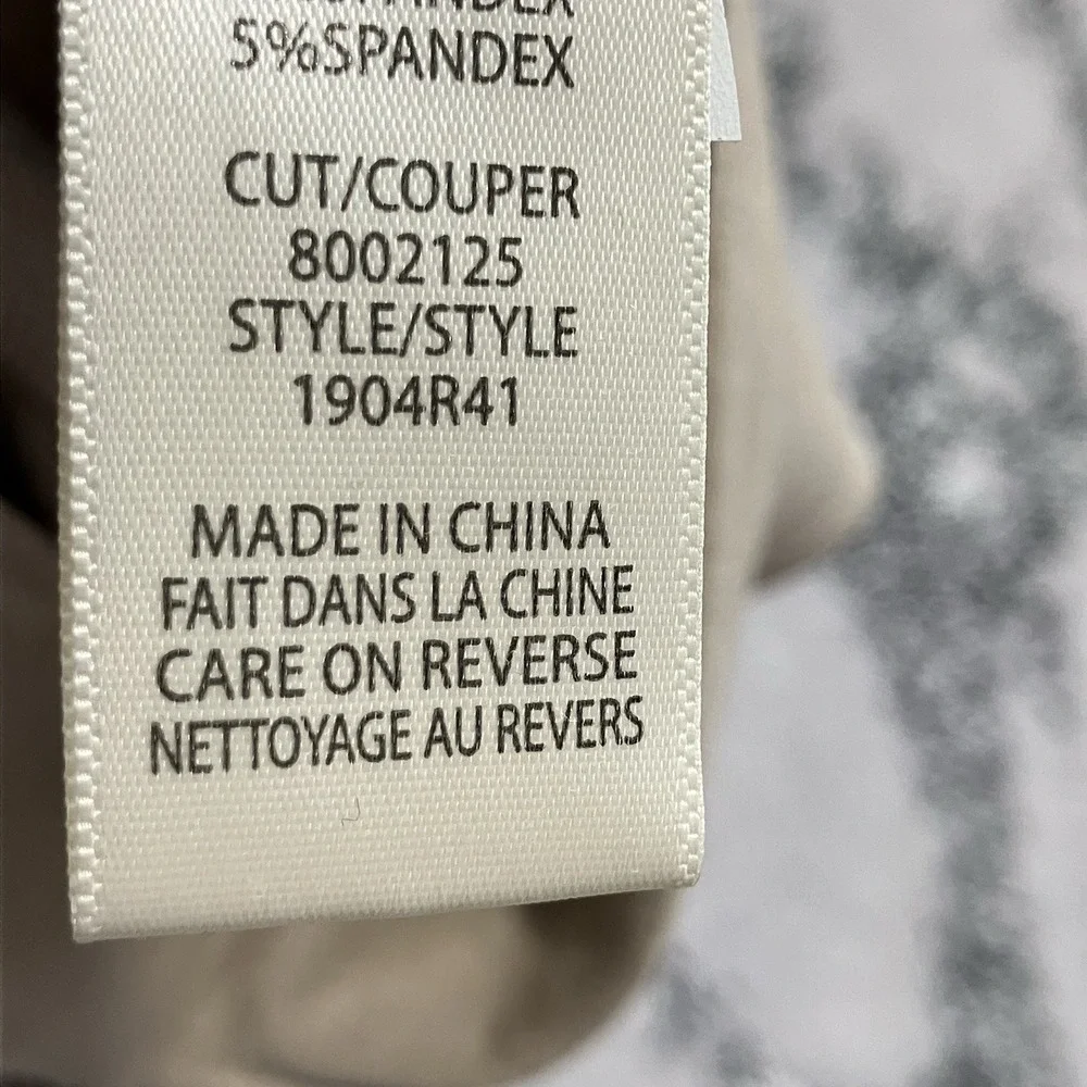 Max Studio Wide Leg Jumpsuit Size Small NWT Beige Sleeveless Tie Waist Minimal - Picture 13 of 15